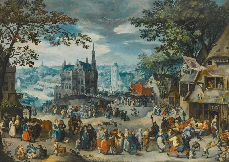 Festa ad Audenaerde in occasione della fiera di San Giorgi